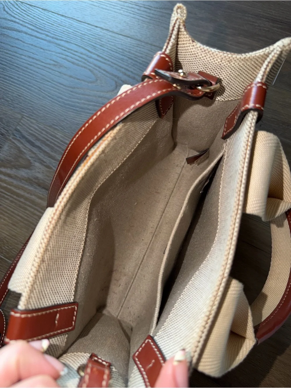 Chloe Woody Small Logo Tote